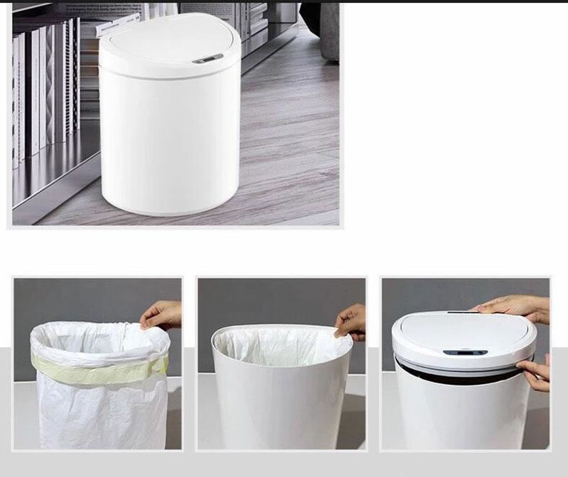 Automatic Bathroom Trash Can, China Automatic Bathroom Trash Can