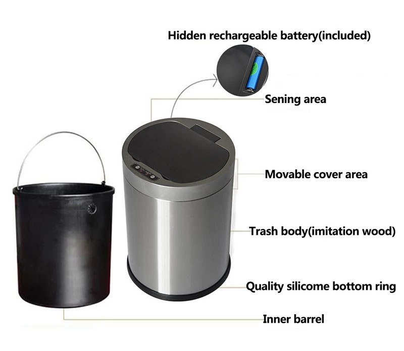 Hidden rechargeable battery(included)