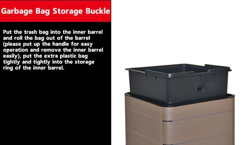 Garbage Bag Storage Buckle 