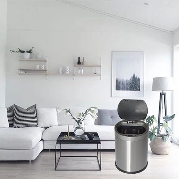 Electric Stainless Steel Trash Can