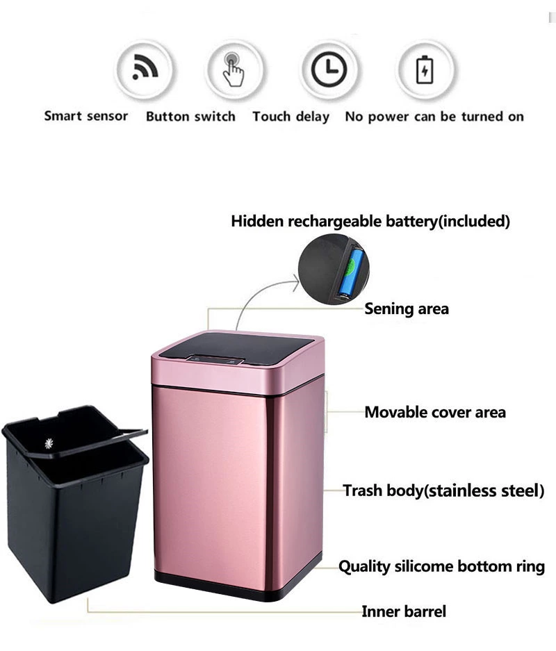 Hidden rechargeable battery(included)