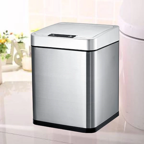 Intelligent Stainless Steel Trash Can