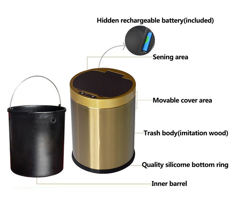 Hidden rechargeable battery(included)