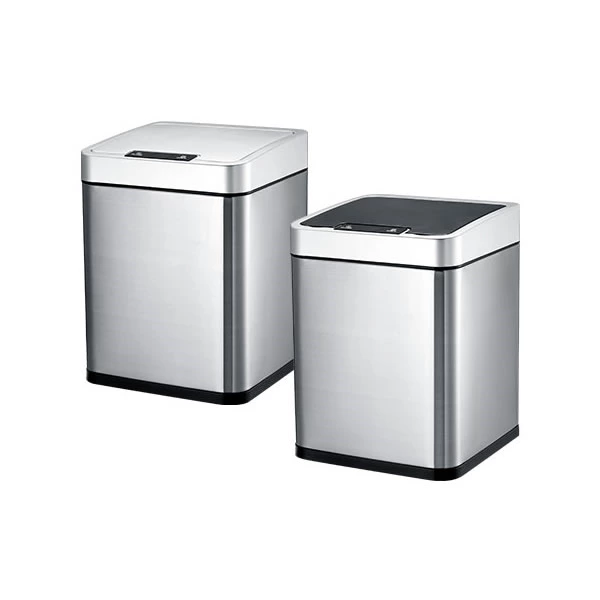 Rectangular Touchless Sensor Induction Trash Can