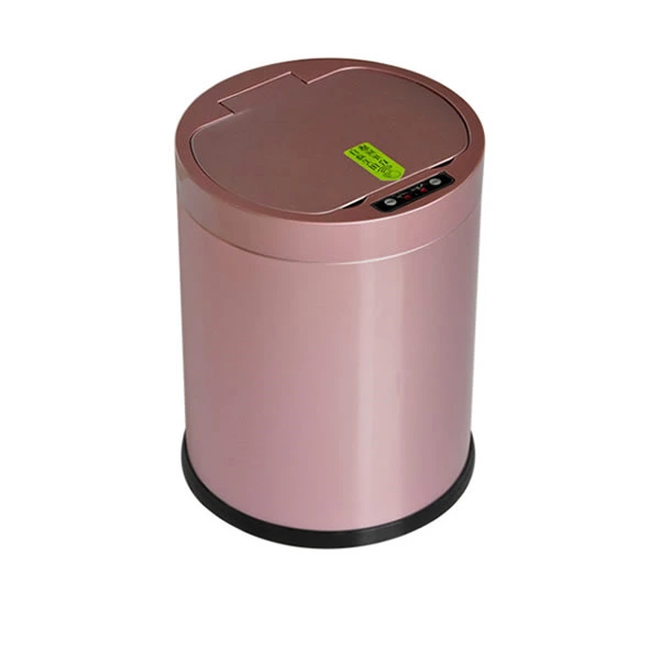 Round Indoor Sensor Automatic Trash Can