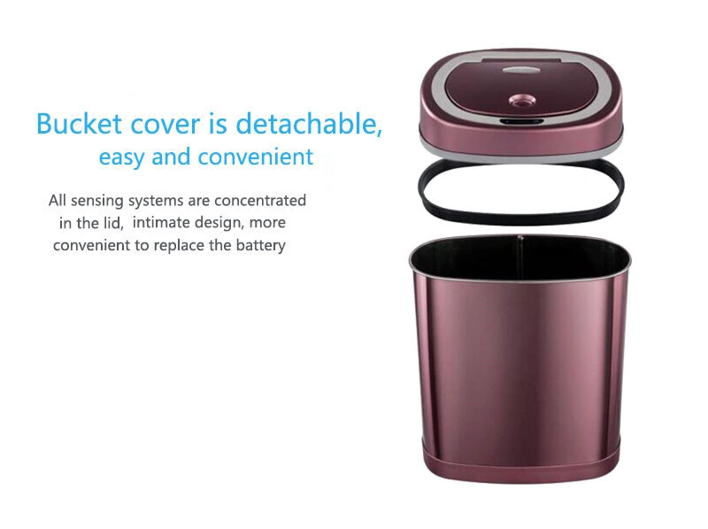 Bucket cover is detachable, easy and convenient