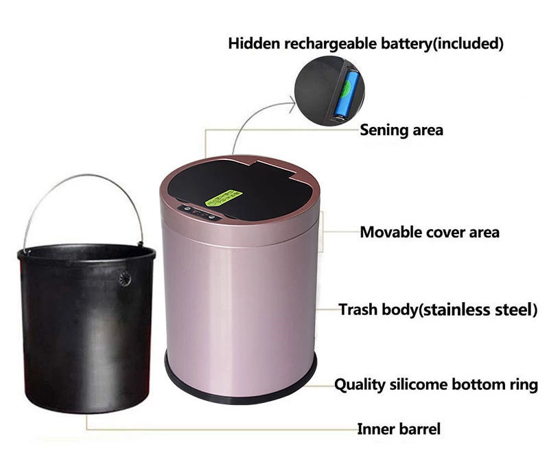 Hidden rechargeable battery(included)