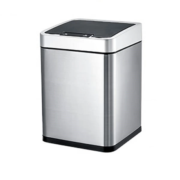 Rectangular Touchless Sensor Induction Trash Can