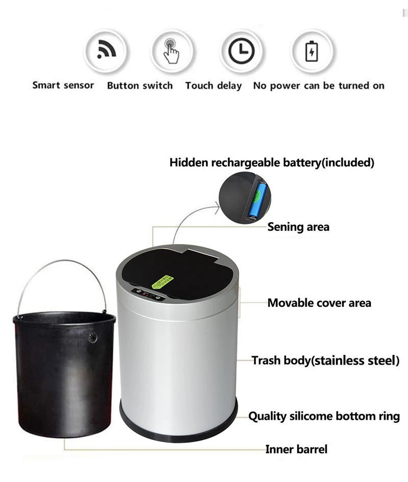 Hidden rechargeable battery(included)