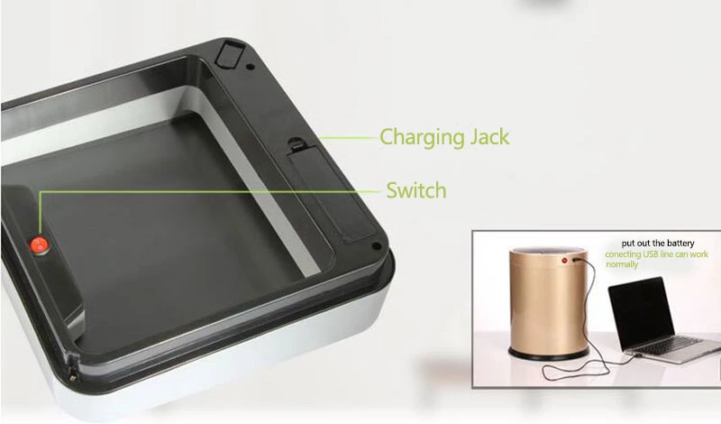  a rechargeable battery and a usb charge line