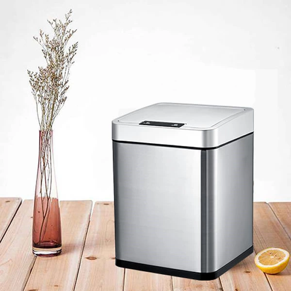 Stainless Steel Swing Top Trash Can