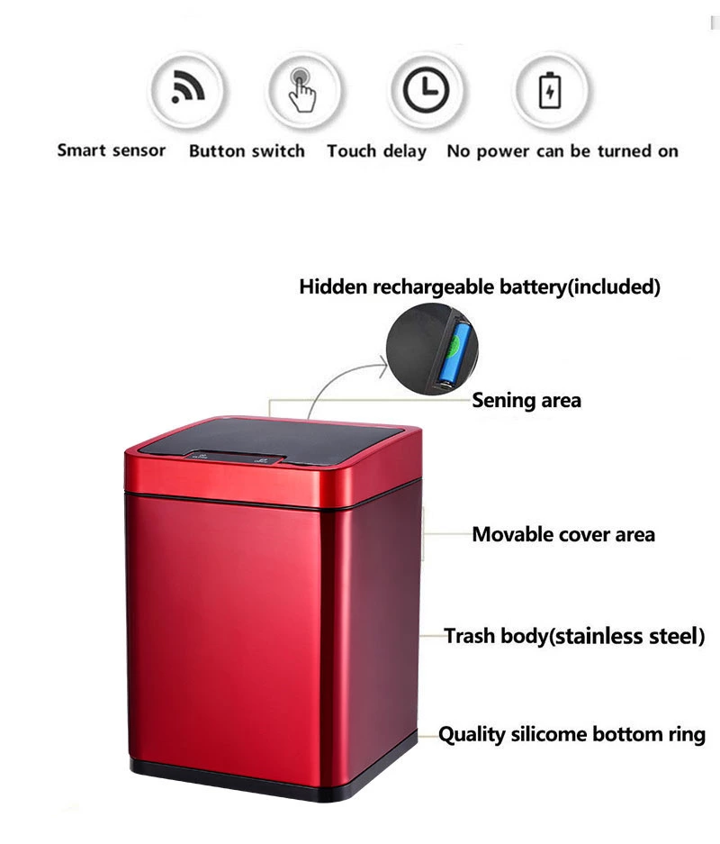 Hidden rechargeable battery(included)