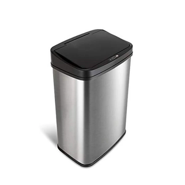 Touchless Stainless Steel Kitchen Trash Can