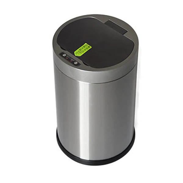 Round Smart Sensor Trash Rubbish Can